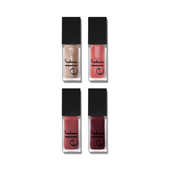 Glow Reviver Quad Goals Lip Oil Kit Collection of Shades