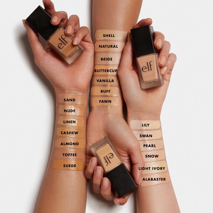 Flawless Satin Foundation, Cashew - medium with warm olive undertone