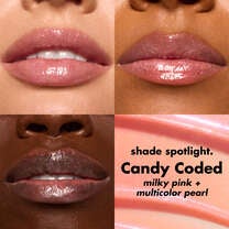 Candy Coded Glimmer Lip Oil Lip Chart