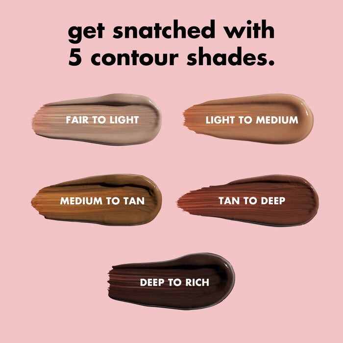 5 Halo Wand Contour Shade Swatches