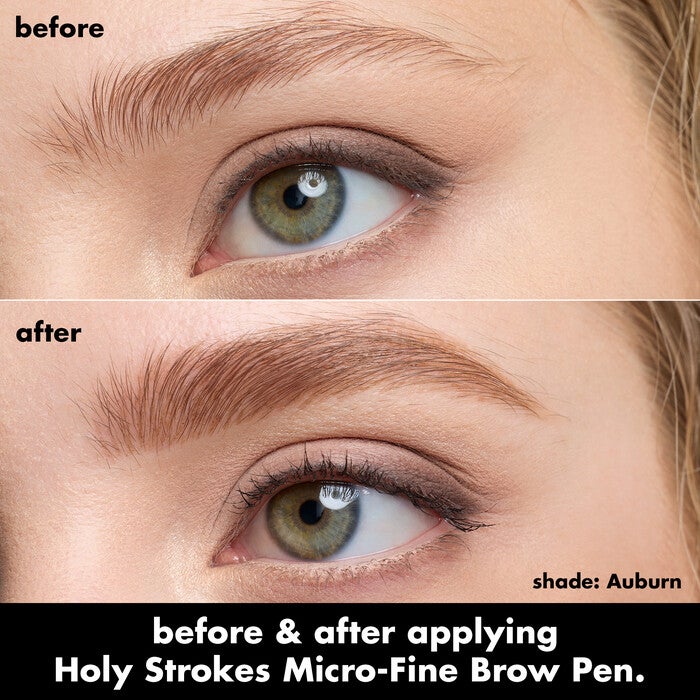 Before and After Using Micro-Fine Brow Pen