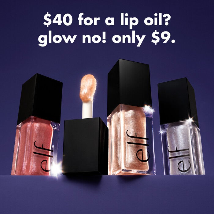 Glow Reviver Lip Oil, Candy Coded - Milky Pink + Multicolor Pearl
