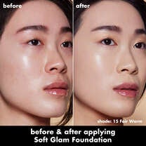 Soft Glam Satin Foundation, 15 Fair Warm - fair with warm undertones
