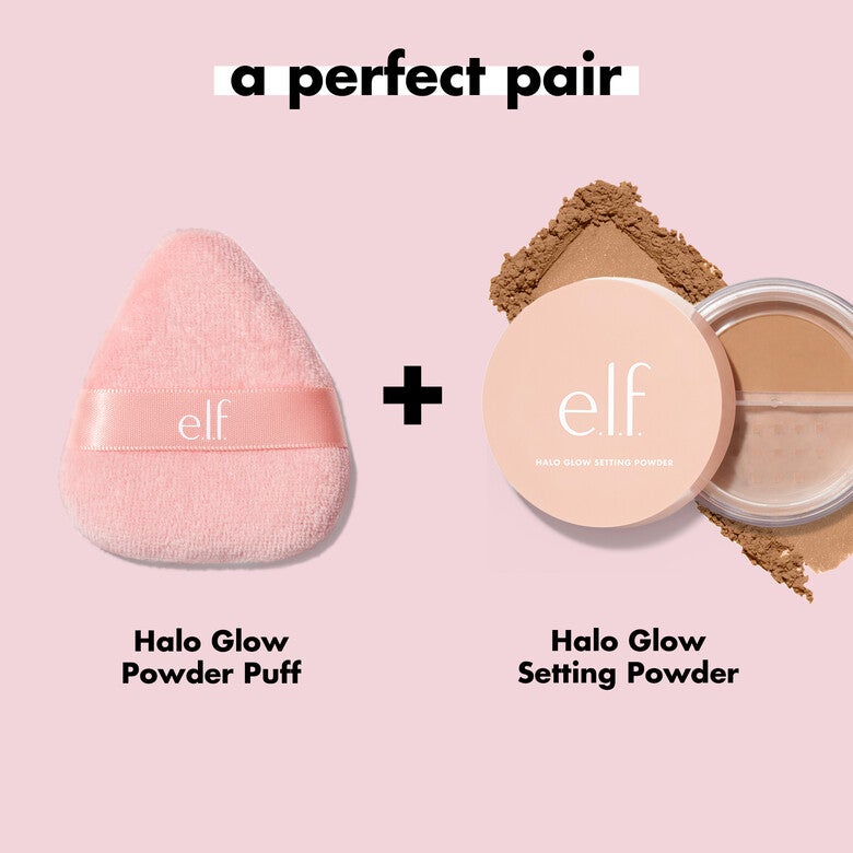 Halo Glow Makeup Powder Puff e.l.f. Cosmetics