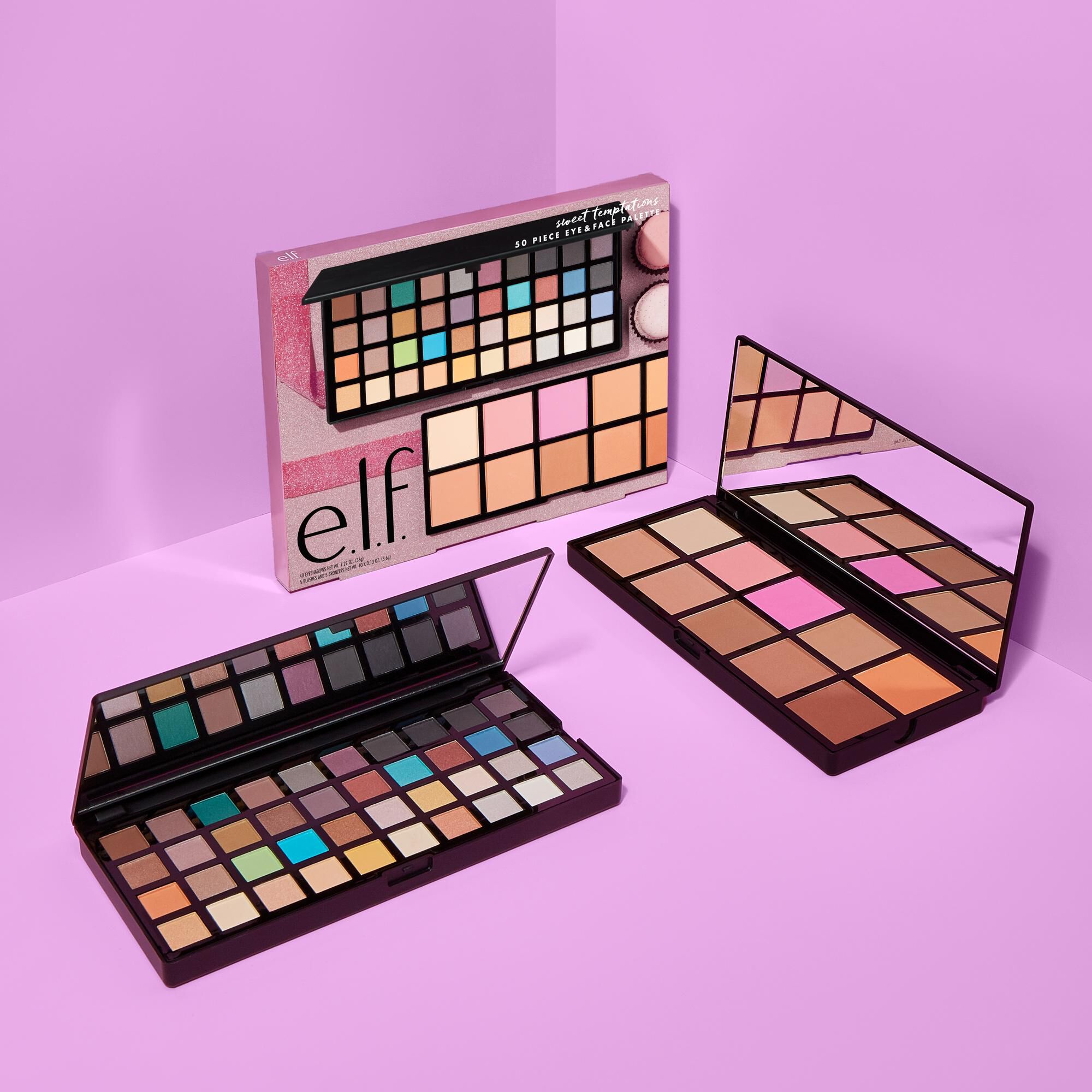 50 Color Eye and Face Palette e.l.f. Cosmetics UK