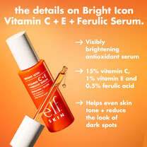 Bright Icon Vitamin C Serum Helps Even Skin Tone & Reduce the Look of Dark Spots