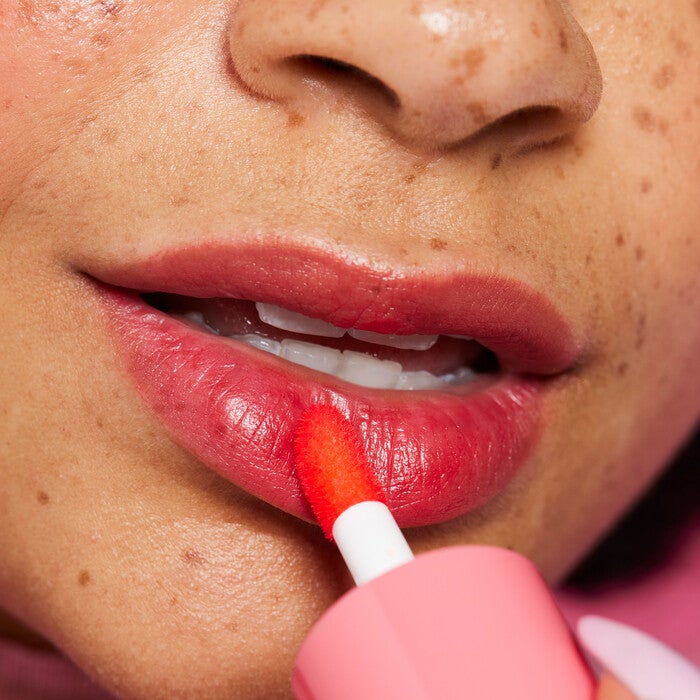 Sheer For It Blush Tint, Left on Red - sheer red