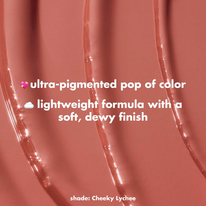Cheeky Lychee Liquid Blush Texture Swatch