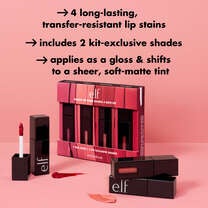 4 Long Lasting Transfer Resistant Lip Stain for a Sheer Soft Matte Tint