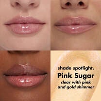 Pink Sugar Lip Plumping Gloss  on Lips