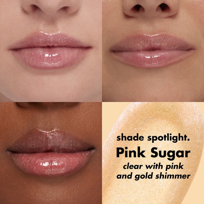 Pink Sugar Lip Plumping Gloss  on Lips