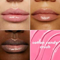 Glow Reviver Melting Lip Balm, new shade! Cotton Candy Crush - Bright baby pink