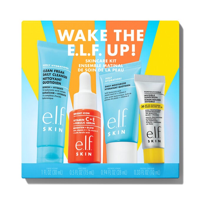 Wake the e.l.f. Up Skincare Kit,