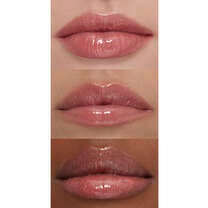 Mauve Shimmer Lip Plumper on Lips