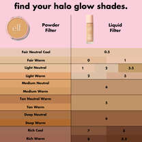 Halo Glow Liquid Filter, 6 Tan/Deep Warm