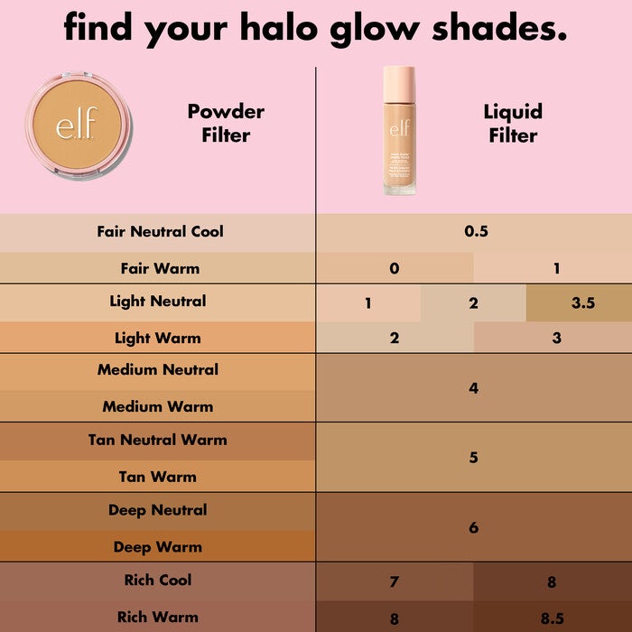 Halo Glow Liquid Filter, 6 Tan/Deep Warm