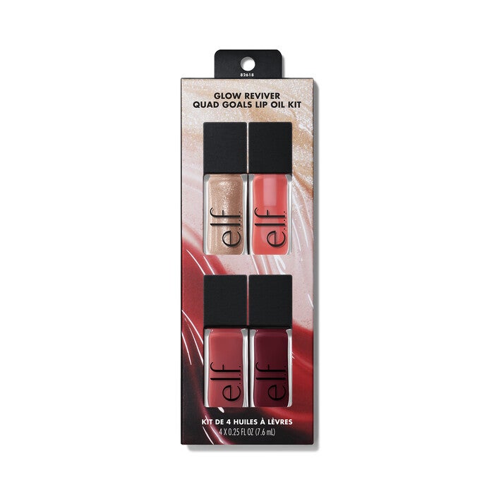 Glow Reviver Lip Oil Quad Goals Lip Kit