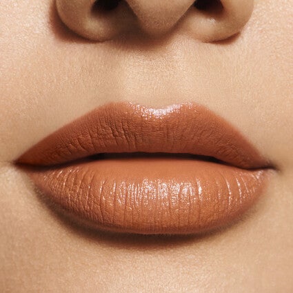 O FACE Satin Lipstick, Limitless - Medium Caramel Brown