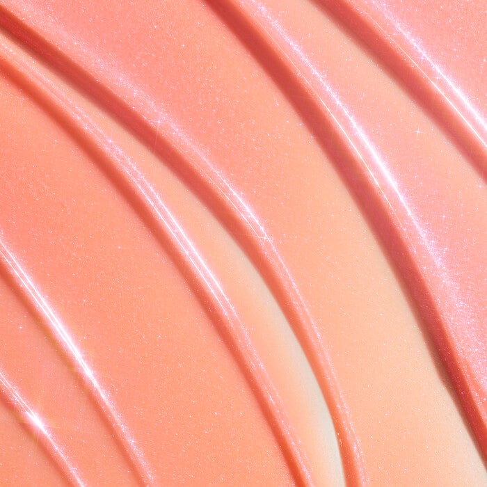 Candy Coded Glimmer Lip Oil Texture Swatch