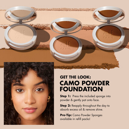 How to Apply Camo Powder Foundation