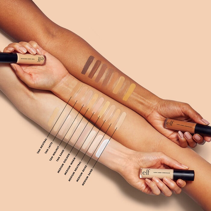 16HR Camo Concealer, Medium Beige - medium with golden beige undertones