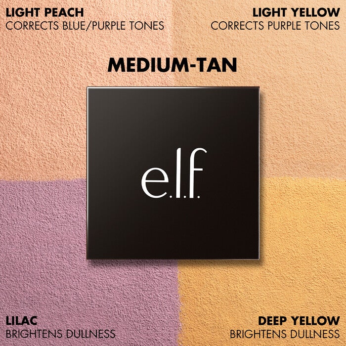 Set It Bright Powder Quad, Medium/Tan