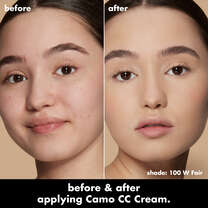 Camo CC Cream, Fair 100 W - fair with warm undertones