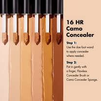 16HR Camo Concealer, Deep Cinnamon - deep with rosy cool undertones