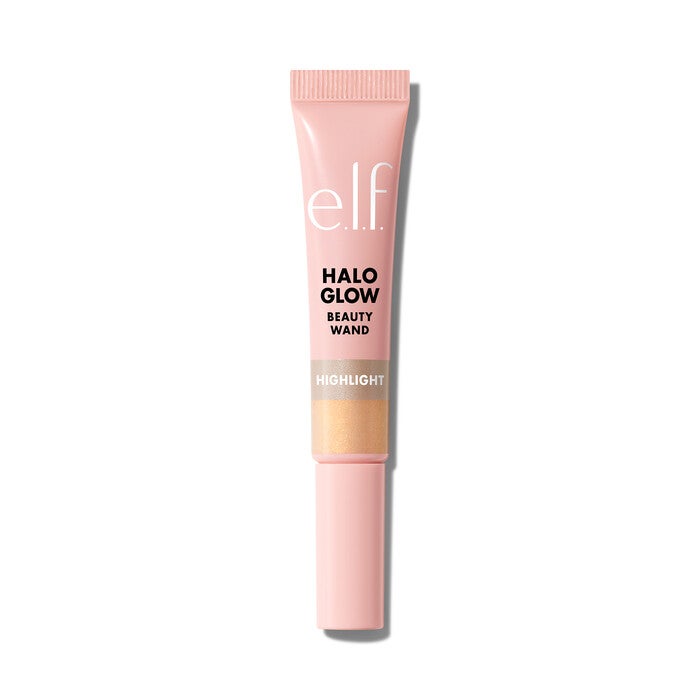 Halo Glow Highlight Beauty Wand, Holographic Honey - Yellow to Orange Shift