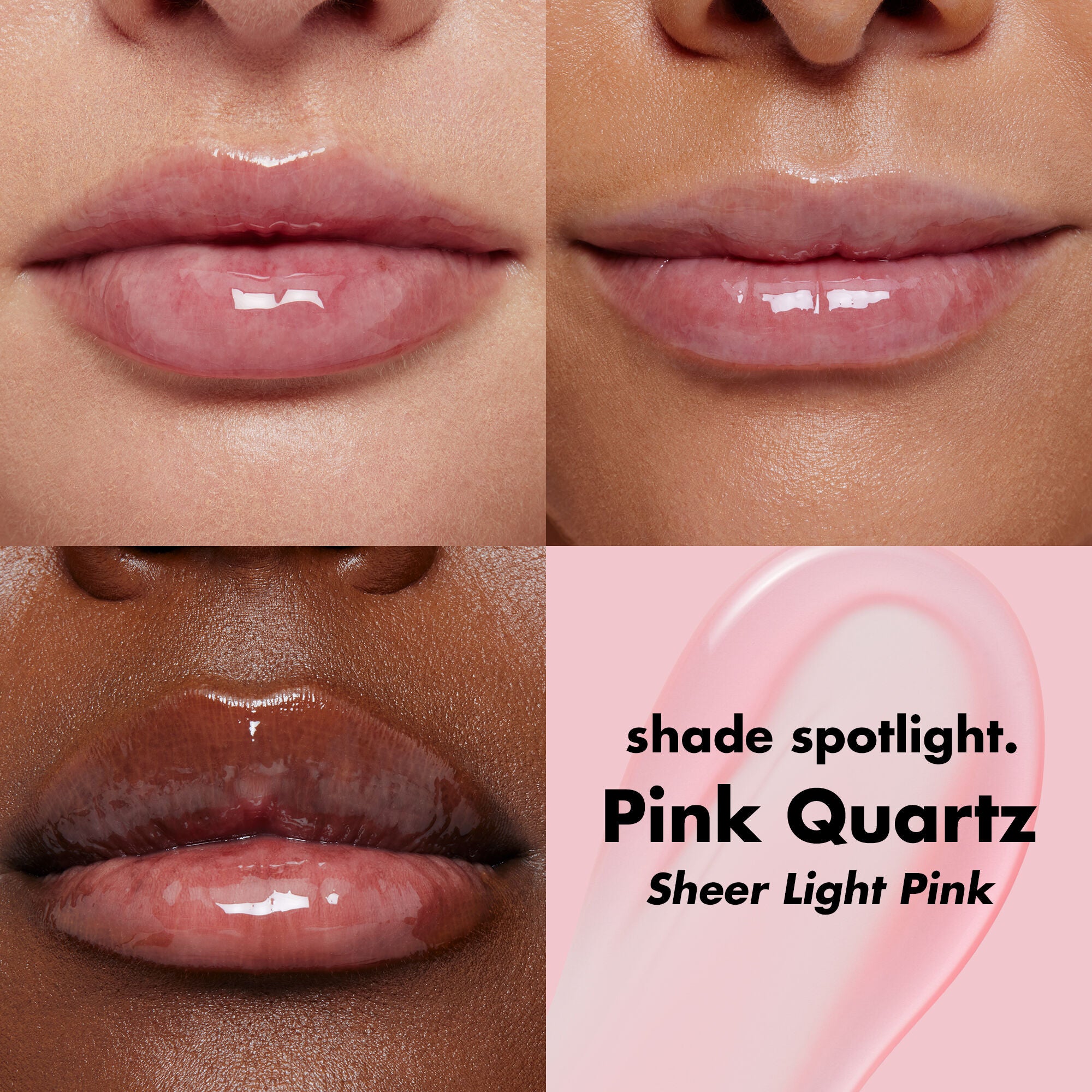 Glow Reviver Lip Oil, Pink Quartz - Sheer Light Pink