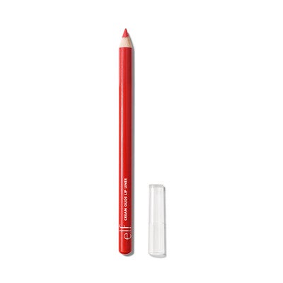 Cream Glide Lip Liner, Red Receipt - True Red e.l.f. Cream Glide Red Receipt Lip Liner Pencil