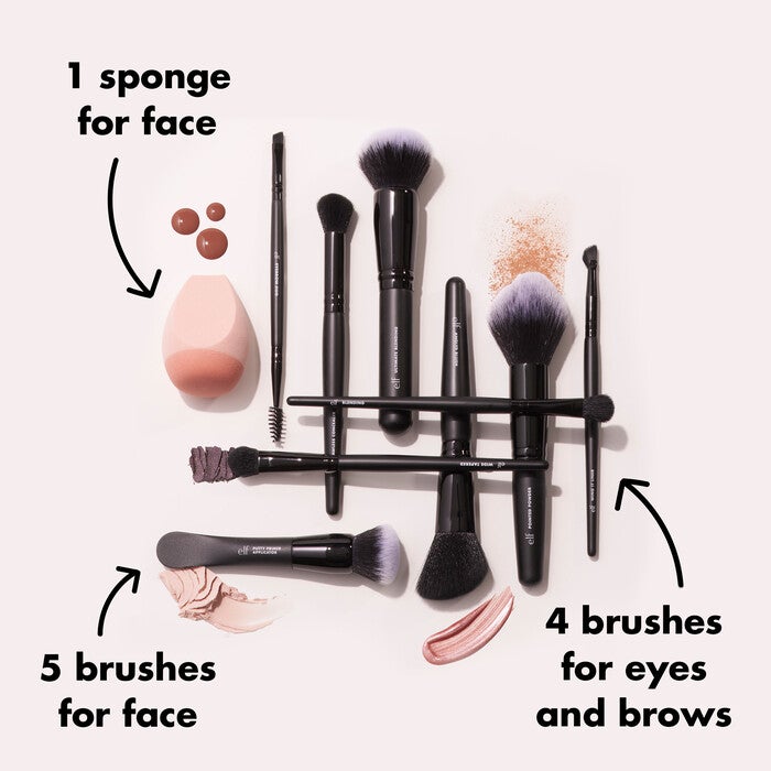 e.l.f.'s Best Selling Makeup Brushes