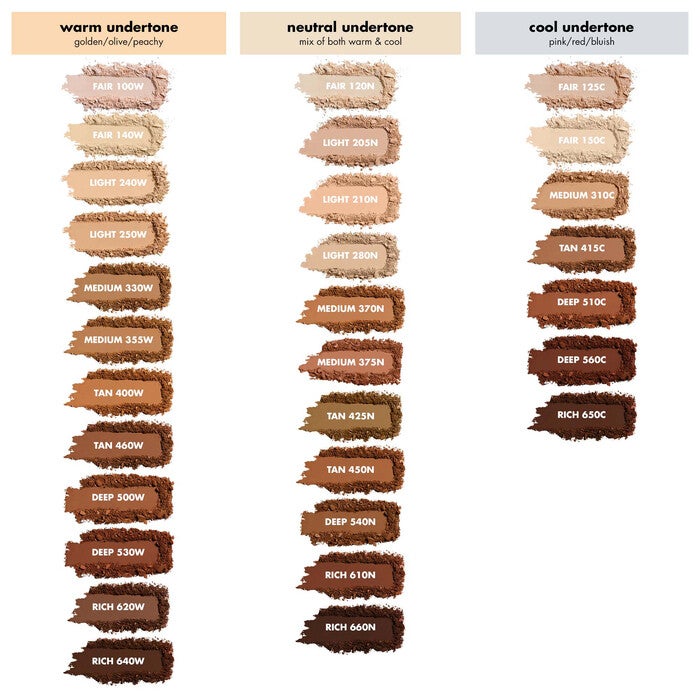 Camo Powder Foundation, Medium 375 N - medium with neutral undertones