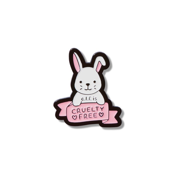 100% Cruelty-Free Pins,