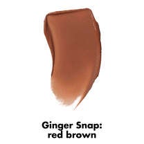 Liquid Velvet Eyeshadow Ginger Snap Red Brown Shade Swatch