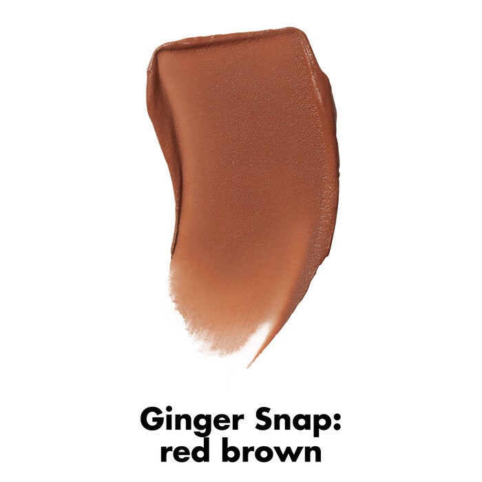 Liquid Velvet Eyeshadow Ginger Snap Red Brown Shade Swatch