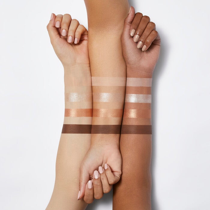 Cream & Sugar Mini Eyeshadow Palette Arm Swatches
