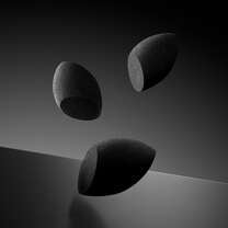 Make it Black Total Face Sponge, 