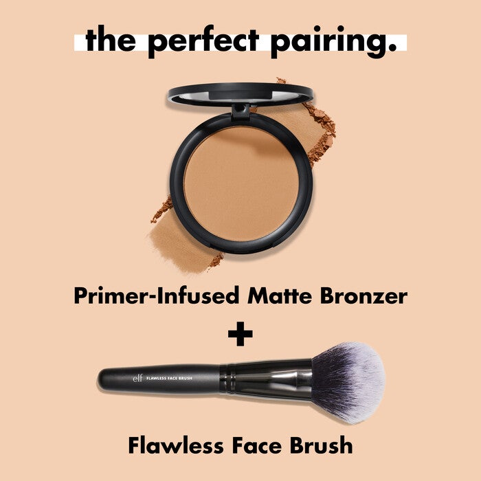 Primer-Infused Matte Bronzer, Desert Sun - Very Deep