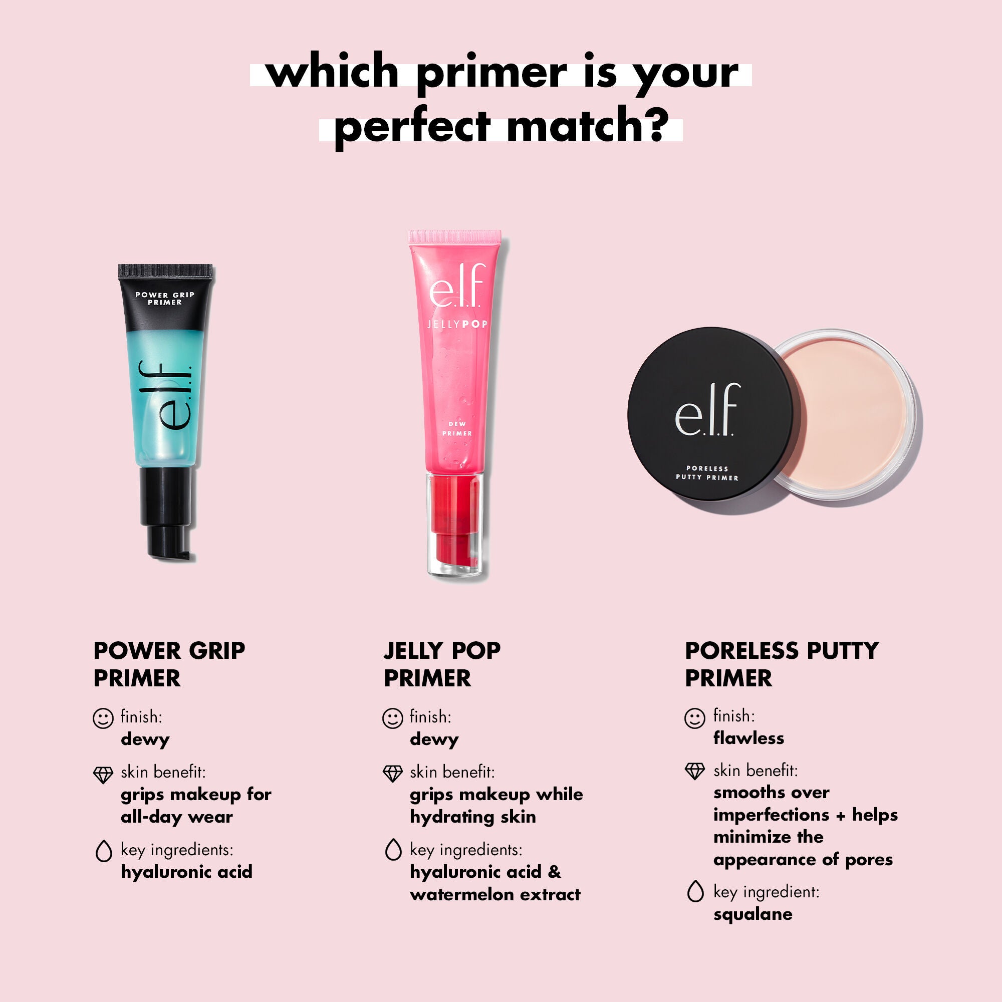 Power Grip Makeup Primer Face Primer e.l.f. Cosmetics UK