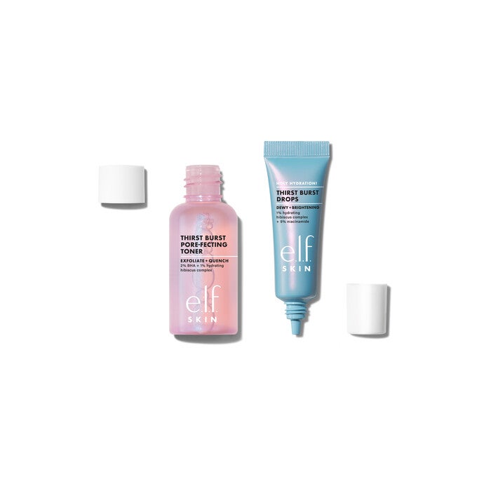 Pair Pore-fecting Toner with Thirst Burst Hydrating Gel Serum