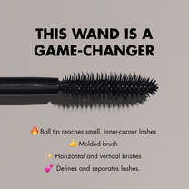 Lash It Loud Wand Ball Tip Reaches Small, Inner Corner Eyelashes