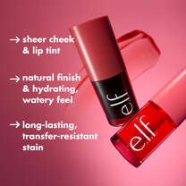 Sheer For It Blush Tint, Left on Red - sheer red