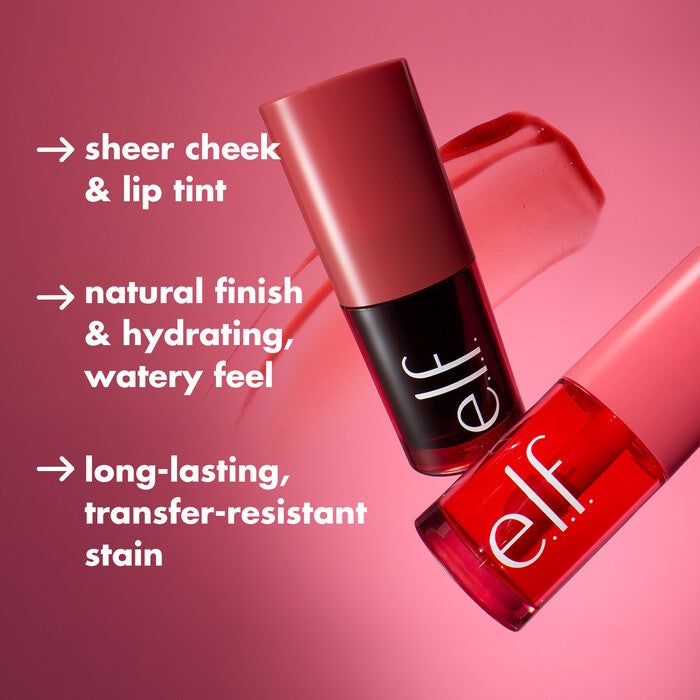 Sheer For It Blush Tint, Left on Red - sheer red