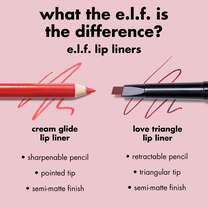 Difference Between Cream Lip Liner Pencil and Love Triangle Retractable Lip Pencil