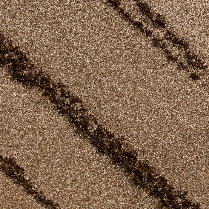Filthy Rich Brown Eyeshadow w/ Champagne Sparkle Swatch and Texture