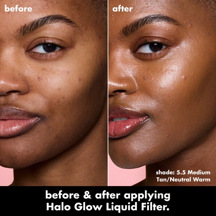 Halo Glow Liquid Filter, 5.5 Medium/Tan Neutral Warm