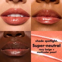 Super-neutral Glimmer Lip Oil Lip Chart