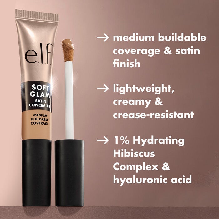 Soft Glam Satin Concealer, 