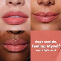 O FACE Satin Lipstick, Feeling Myself - Warm Light Coral